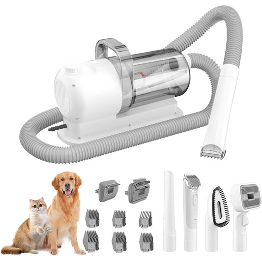 pet grooming vacuum kit